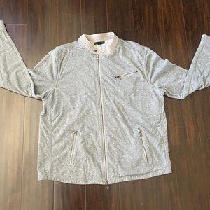 John Varvatos Star USA XXL Gray Zip Up Sweatshirt  jacket XXL